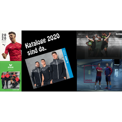 Kataloge 2020 sind da - Teamsport Kataloge 2020 von Puma, Jako, uhlsport, erima, derbystar