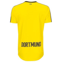 BVB Home Replica Shirt w. Sponsor, gelb/schwarz