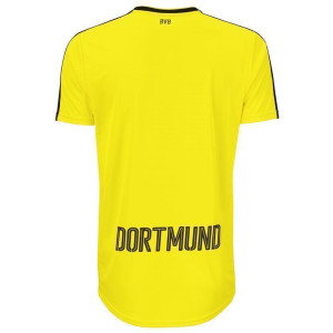 BVB Home Replica Shirt w. Sponsor, gelb/schwarz XXXXXL