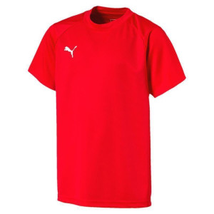 PUMA Kinder Shirt LIGA Training Jersey Jr,  Red- White,...