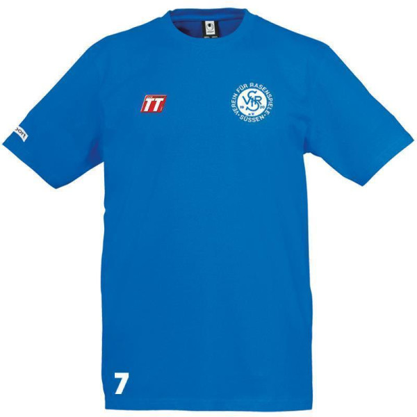 VfR UHLSPORT Teamsport T-Shirt azurblau Kinder Kürzel oder Nummer