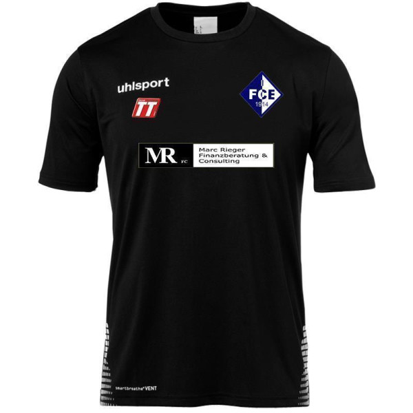 1FCE UHLSPORT Score Training T-Shirt schwarz Erwachsene Kürzel oder Nummer