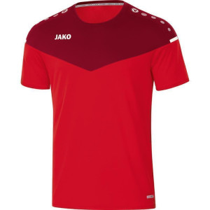 JAKO T-Shirt Champ 2.0, rot/weinrot, Größe: L