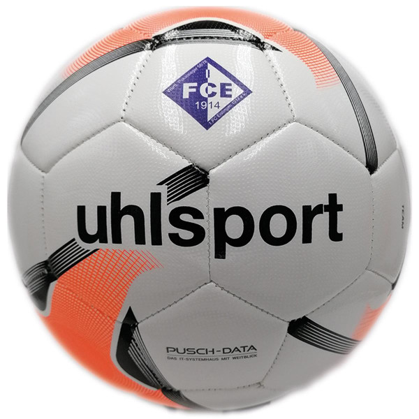 1.FCE UHLSPORT Team Ball, Größe 5 mit Logos