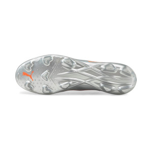 PUMA ULTRA 1.4 FG/AG Diamond Silver-Neon Citrus 45|UK 10,5
