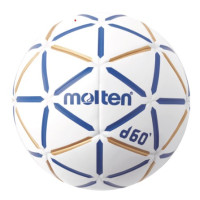 MOLTEN d60 Resin Free Handball (harzfrei) weiß/blau