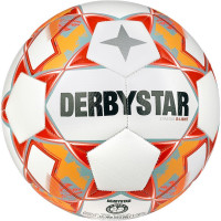 DERBYSTAR Trainingsball Stratos S-Light v23, weiß/blau/orange