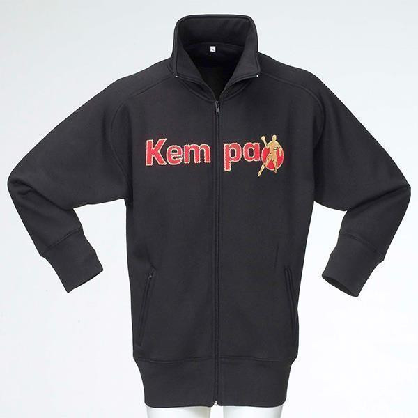 KEMPA Authentic Full Zip Sweat-Jacke black/red