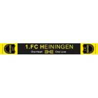 1.FC Heiningen Fanschal ca. 160 x 17 cm. inkl. Fransen
