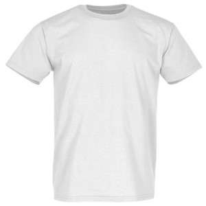 T-Shirt Mens Super Premium S white