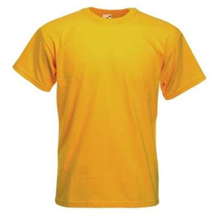 T-Shirt Mens Super Premium XL sonnenblumengelb
