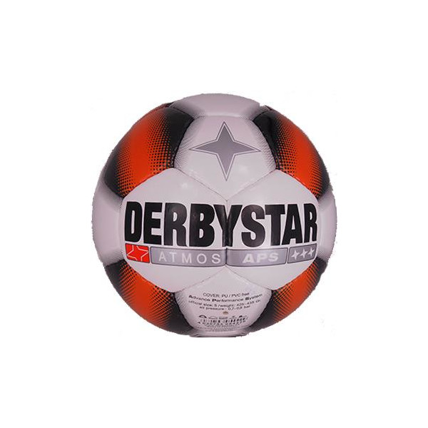 DERBYSTAR Spielball Atmos APS Weiss/Orange Größe 5